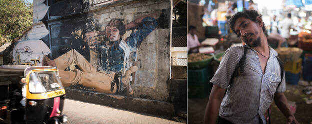 Mumbai's diptychs / Diptyques de Mumbai